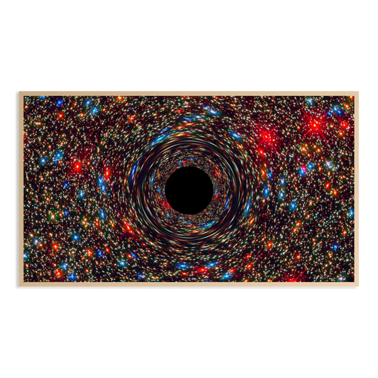 behemoth black hole Samsung Frame TV Art